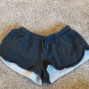 Brandy Melville Charcoal Gray Lounge Shorts